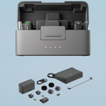 Микрофон DJI Mic Mini (2 TX + 1 RX +зарядный кейс в наборе)