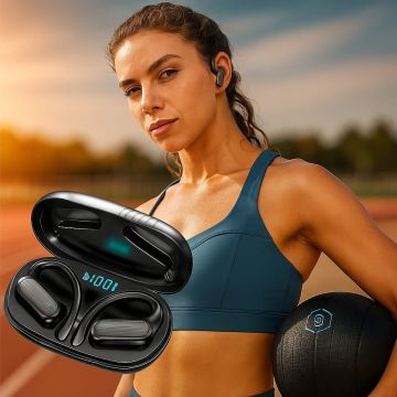 Спортивные наушники Bluetooth 5.3 с шумоподавлением , гарнитура