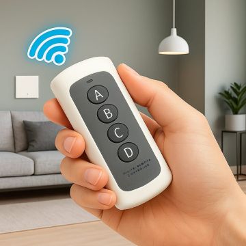 Беспроводной умный переключатель, пульт ДУ Mini RF433 + 3 реле