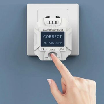 Умный тестер розеток Xiaomi ATuMan Smart Socket Tester (ST-1)