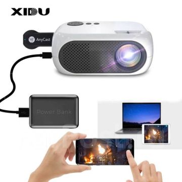 Мини видео проектор для телефонов Android,ios,андроид,детский