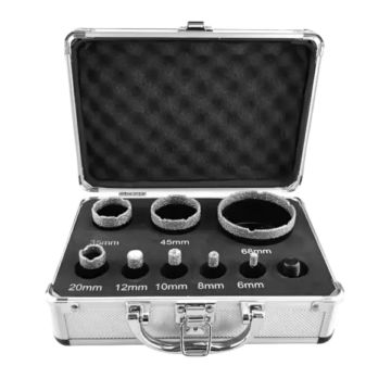 Алмазные короноки наб 8 шт. M14 Diamond Grit Hole Opener Brazing Cut