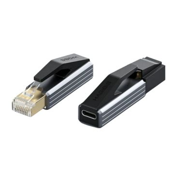 Адаптер переходник сетевой RJ45 USB-C