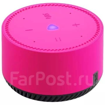 Умная колонка, яндекс станция Алиса, розовый