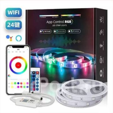 Светодиодная,диодная лента,на кухню дверь 5М-5050 WI-FI