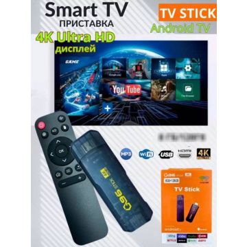 Смарт тв приставка Android,андроид Q96 tv stick,для телевизора,2/16 гб
