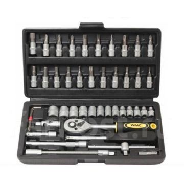 Набор автомобильных инструментов WMC TOOLS,с торцевыми головками