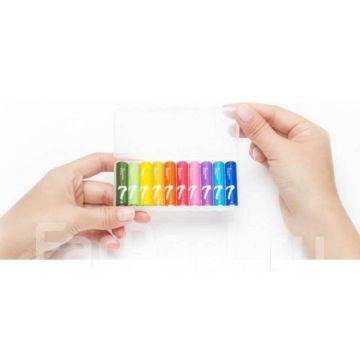 Мизинчиковые Батарейки Xiaomi Reainbow 7 AAA ,щелочные,алкалиновые