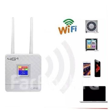 Wi-Fi роутер с сим картой,4G ,150 Мбит 4G Lte для дома