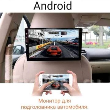 Навесной видео на монитор для на подголовника автомобиля,Android,Wi-Fi