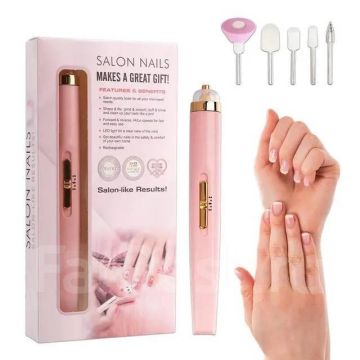 Фрезер для маникюра,педикюра Flawless Salon машинка пилка для ногтей