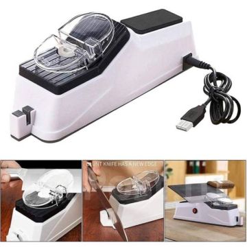 Электрическая ножеточка,точилка для ножей,точило,ножниц,мусат,usb