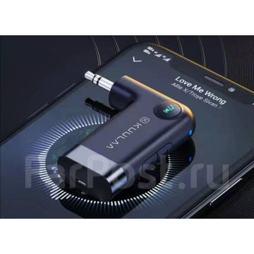 Ресивер HOCO E53 Dawn sound, Bluetooth, USB, AUX, с микрофоном, чёрный