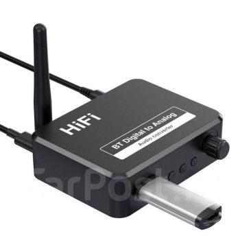 Цифро-аналоговый аудио преобразователь конвертер,Bluetooth,приемник