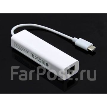 Переходник USB Type-C на Ethernet LAN,3 USB хаб,разветвитель,Apple