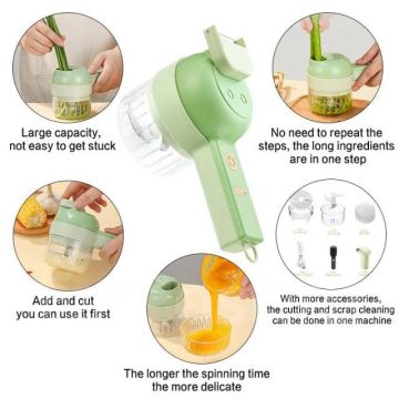 Овощерезка электрическая,измельчитель,слайсер,Food Chopper AD009