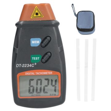 Тахометр,измеритель оборотов цифровой,электронный,DT-2234C