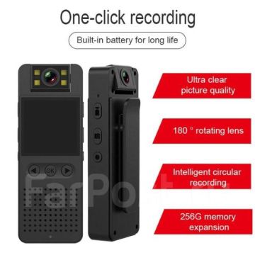 Носимый нагрудный видеорегистратор,CS06 Mini HD,WIFI экшн камера