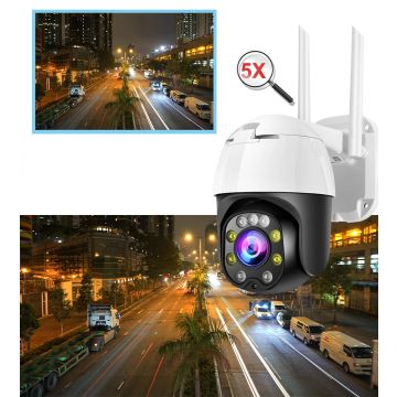 Уличная поворотная 4g камера видеонаблюдения с 5х зумом,5мп boavision