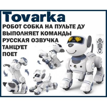 Робот собака ,танцующяя,поющая на пульте управления,щенок дружок