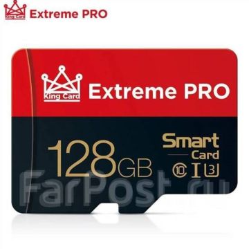 Карта памяти Sandisk Extreme PRO Micro SD XC 128GB Class 10