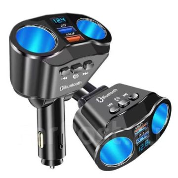 FM ФМ модулятор + разветвитель передатчик с блютуз Bluetooth адаптер