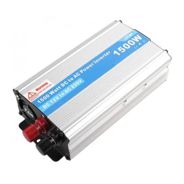 Преобразователь напряжения автомобильный AVS IN-1500W-12 (12В > 220В)