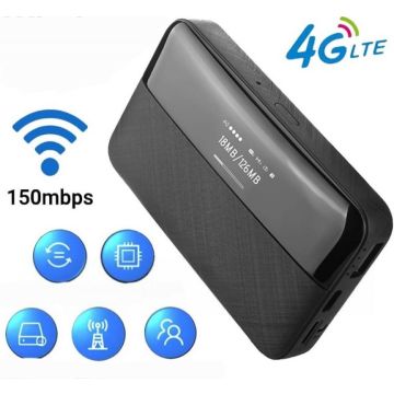 Wi-Fi роутер с сим картой,4G,150 Мбит,маршрутизатор,беспроводной MC7-E