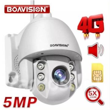 Уличная камера 4G с 5Мр Zoom, с сим картой поворотная BOAVISION CamHi