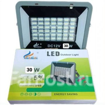 Мощный прожектор светодиодный уличный 30W 12V