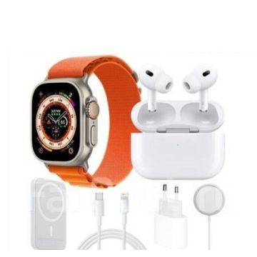 Набор Apple 6 в 1 AirPods,беспроводная зарядка,android ios