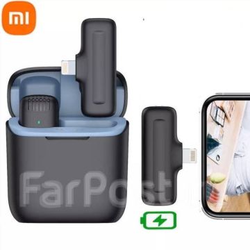 Петличный микрофон,apple,iPhone,для фото и видео стрима