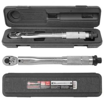 Ключ динамометрический 1/4 DR, 5-25 Нм двухсторонний,механический