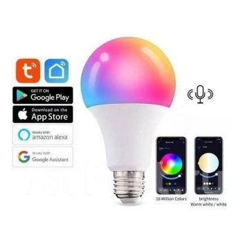 Лампочка умная wifi LUCKY 9W,Tuya,RGB,WIFI