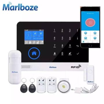 Сигнализации GSM WiFi для дома,дачи, гаража,умный дом PG103 на русском