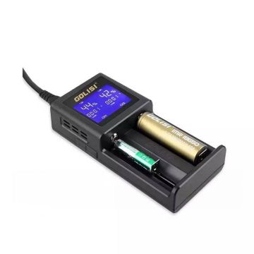 Зарядное устройство для 18650 АКБ, Golisi S2 Smart Battery Charger