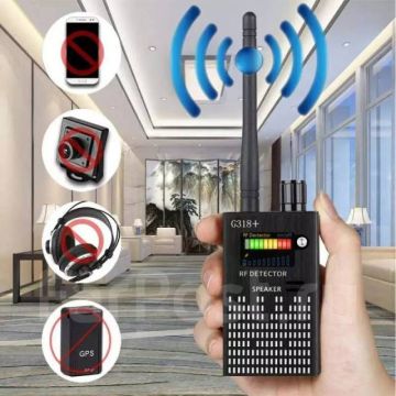 Детектор жучков обнаружения скрытых камер GPS трекеров локатор G318