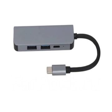 Разветвитель,переходник,хаб,hub адаптер,hdtv 4в1,HDMI,TYPE-C