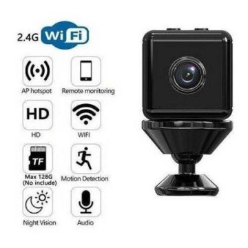 Мини маленькая HD WIFI камера видеонаблюдения видеокамера W10