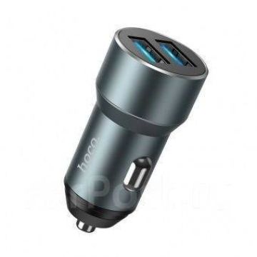 Автомобильное зарядное устройство в прикуриватель HOCO DZ17,2 USB