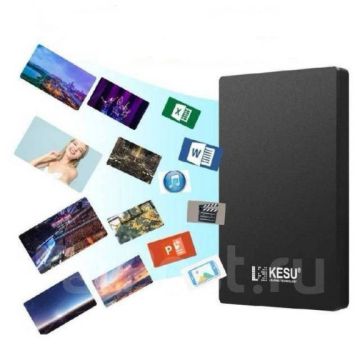 Портативный внешний жесткий диск KESU-2530, 750 Гб,USB 3.0