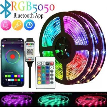 Светодиодная лента, 12V, 30М, диодная, Bluetooth