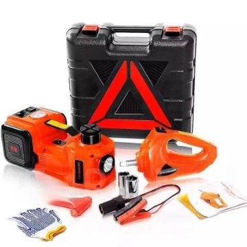 Домкрат электрический 5т,3в1,компрессор,гайковерт,Mastertool