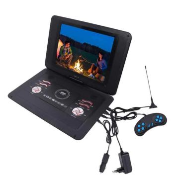 DVD EVD плеер портативный с TV/FM/USB/играми 26.8