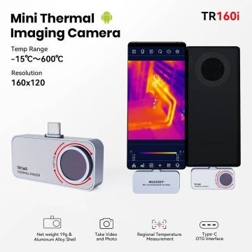 Тепловизор для смартфона, MILESEEY TR160i,камера