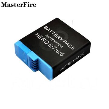 Аккумулятор для экшн-камеры GoPro Hero 8, Hero 7, Hero 6, Hero 5