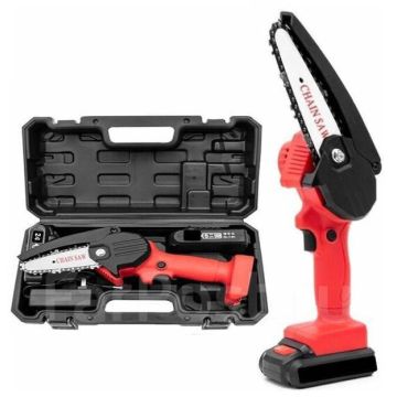 Пила цепная аккумуляторная мини,сучкорез,электропила DJ060,18V