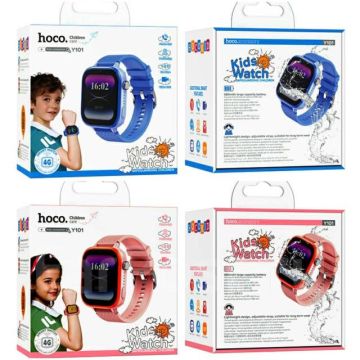 Часы Детские смарт умные HOCO Y 101 GPS 4G children smart witch