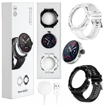 Часы наручные мужские,умные смарт.HOCO Y14 smart watch