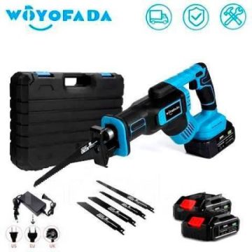 Пила сабельная аккумуляторная по дереву,железу 18V АКБ стандарт Makota